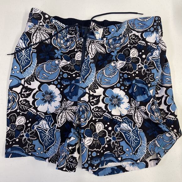 Men’s Nautical Swim Trunks Size XL - Picture 1 of 6